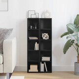 Ormarići za CD-ove 2 kom crni 21 x 16 x 93,5 cm od iverice | shoptok.hr