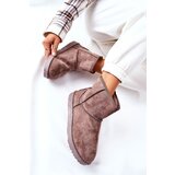 EVENTO Snow Boots Fleece-lined Brown Vicandi | ePonuda.com