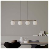  Redo 01-3155 - Luster na sajli BOWLING 4xE27/42W/230V zlatna | Eponuda.com