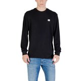 Calvin Klein Jeans LS WAFFLE BADGE CREW LV040EM217 Crna Cijene