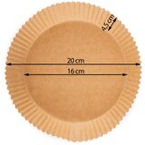 Berdsen Peki papir za cvrtnik 16 cm - 80 kom, (21951923) | Shoptok.si