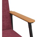 vidaXL fotelj Vinorodna rdeča 59 x 75 x 78 cm blago | Shoptok.si