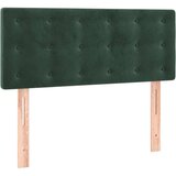 vidaXL Box spring postelja z vzmetnico temno zelena 80x200 c | Shoptok.si
