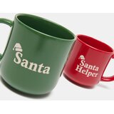 Sinsay Božićne keramičke šalice s natpisima 2 kom | shoptok.hr