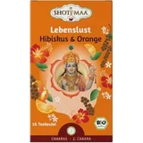 Bio čaj "Lebenslust" - hibiskus i naranča - 16 vrećica čaja
