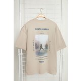 Trendyol T-Shirt - Gray - Oversize