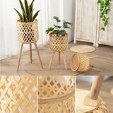 Smania RattanBloom™ samostoječi cvetni lonci iz ratana | Shoptok.si
