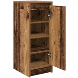 vidaXL Omarica za čevlje starinski les 29,5x34x76 cm inženirski les | Shoptok.si