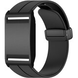 INF Silikonski nadomestni pašček z magnetnim zaponkom za Polar Loop Black, (5000264268) | Shoptok.si