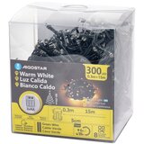Aigostar led spoljna led girlanda 300xLED/8 funkcija 3xAA 15,3m IP44 topla bela | Eponuda.com