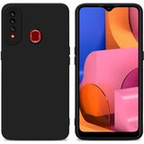  Ohišje, združljiv s Samsungom v Fluid Black - Zaščitni pokrov, narejen iz fleksibilnega silikona TPU, (20604059) | Shoptok.si