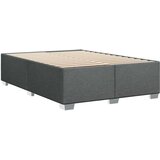  Okvir za krevet bez madraca tamnosivi 140 x 190 cm od tkanine | shoptok.hr