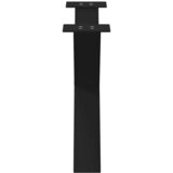  Noge za klub stolić u obliku slova X, 2 kom, crne, 70 x (42-43) cm, čelik | shoptok.hr