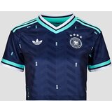 Adidas Majice s kratkimi rokavi Away Crop Germany Football Jersey Modra | Shoptok.si