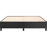  Za krevet s oprugama crni 160x200 cm od umjetne kože | shoptok.hr