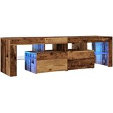 TV ormarić LED boja drva 140 x 36 5 x 40 cm konstruirano drvo | shoptok.hr