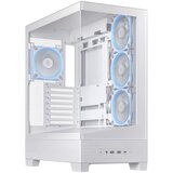 Asus CASE A31 PLUS TG ARGB WHTMid-tower, ATX, 7 Expansion4x ARGB 120mm fans | Eponuda.ba