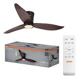 Osram LED prigušiva stropni ventilator FOHN LED/18W/230V 3000/4000/6500K + daljinski upravljač | Eponuda.com