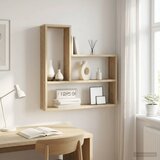  Polica na zidu Hrast sonoma 60 x 11 x 60 cm Konstruirano drvo | shoptok.hr