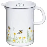 Merilni lonček s kljunom Bee 10cm / 1L / emajl, (5000198743)