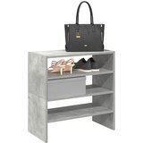 vidaXL Regal za čevlje 2 kosa zložljiva betonsko sivo 60x30x30,5 cm Cene