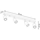 Sollux Reflektor u prirodnoj boji ø 6 cm Ludwik – | shoptok.hr