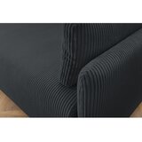 Bobochic Paris Tamno siva sklopiva sofa od samta 211 cm Marcel – | shoptok.hr