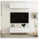  ormarići 4 kom bijeli 60 x 30 x 30 cm od iverice | shoptok.hr