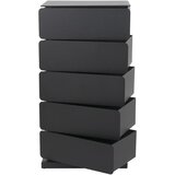 Spinder Design Crna metalna komoda 37x72,5 cm Joey – | shoptok.hr