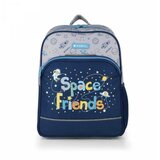 RANAC predškolski ergonomski 30x40x12 cm 13l-0,40 kg Space Gabol siva Cene
