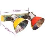  Zidna svjetiljka višebojna 45 x 25 cm E27 | shoptok.hr