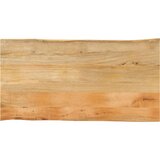 Stolna ploča 100x60x3,8cm od masivnog drva manga sa živim rubom | shoptok.hr