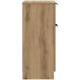  Komoda Artisan hrast 30x30x70 cm izrađeno drvo | shoptok.hr