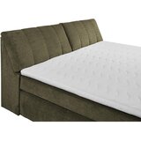 MID.YOU POSTELJA BOXSPRING 200 cm x 240 cm , tekstil, leseni material zelena | Shoptok.si