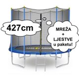  TRAMPOLINA 427 CM AMS GARDEN | Eponuda.ba