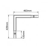 Dawn led svetiljka LL40 L(90°) 21/18/15/12W cct bela | Eponuda.com