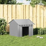  Kućica za pse s krovom 85x107x81 cm pocinčani čelik | Shoptok.si