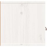  Stenska omarica 2 kosa bela 80x30x30 cm trdna borovina, (20740553) | Shoptok.si
