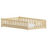 Molarem Home Drveni dječji krevet IVY - 200x120 cm - svijetlo drvo | shoptok.hr