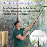 MAUDZLAN teleskopski brisalec za steklo in tuš kabino 30–120 cm | Shoptok.si