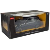  Auto na daljinsko upravljanje Porsche Cayenne Turbo Rastar 1:14- crni | Shoptok.si