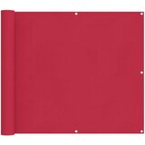  Balcony ekran Tamno crvena 100 x 700 cm Oxford tkanina - Tamno crvena 100 x 700 cm | shoptok.hr