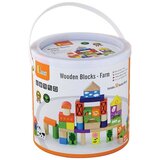 Viga kocke v vedru kmetija 50 kos | Shoptok.si