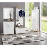 Landscape GARDEROBNA KLOP bela, barve macesna, hrast san remo | Shoptok.si