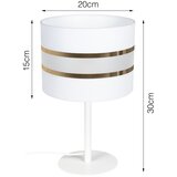  Stona lampa CORAL 1xE27/60W/230V bela | Eponuda.com