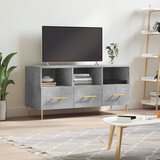 vidaXL TV omarica betonsko siva 102x36x50 cm inženirski les Cene