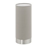 Eglo Pasteri stolna/1, e27, nikl-mat/sivo-smeđa | shoptok.hr