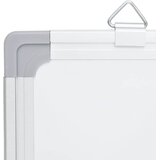  Magnetna bijela ploča sklopiva 120 x 60 x 1,7 cm aluminijska | shoptok.hr