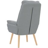  Fotelja Svijetlo siva 69 x 74 x 93 cm Tkanina i šperploča | shoptok.hr