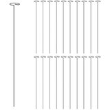  Kolci za vrtne biljke 20 kom tamnozeleni 61 cm čelični | Eponuda.ba